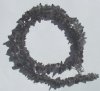 16-inch Strand of Dyed Jet Glass Chips